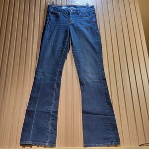 Gap 1969 Perfect Boot Jeans Womens 27L Dark Wash Denim Bootcut Flare Pants